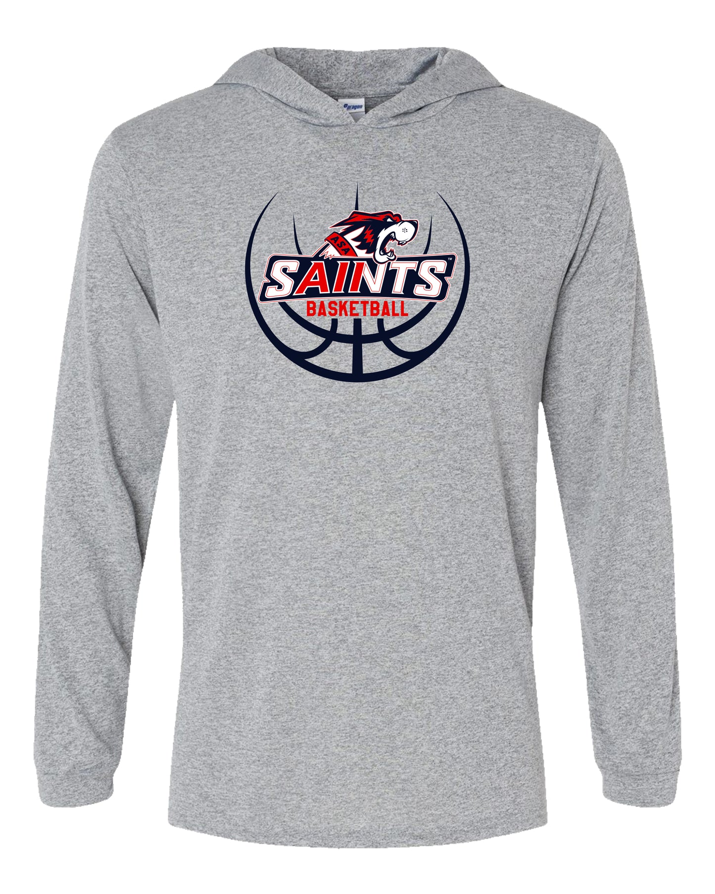ASA Basketball Hooded Long Sleeve Shirt