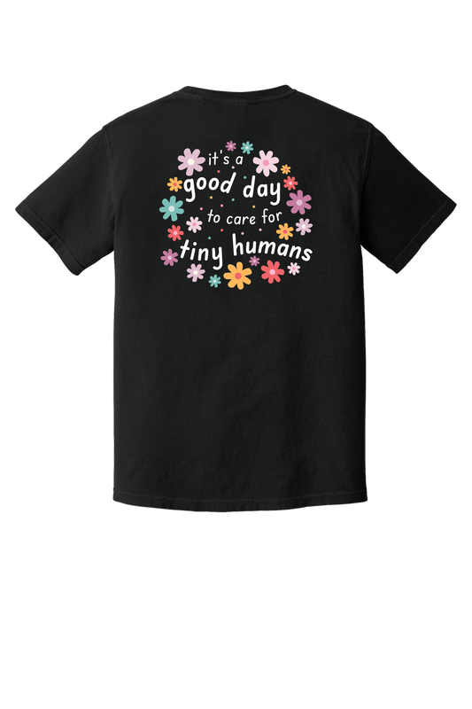 LRH NICU - Tiny Humans COMFORT COLORS Short Sleeve UNISEX image 0