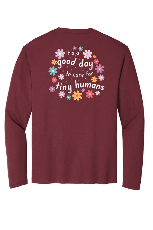 LRH NICU - Tiny Humans Long Sleeve Poly UNISEX image 0