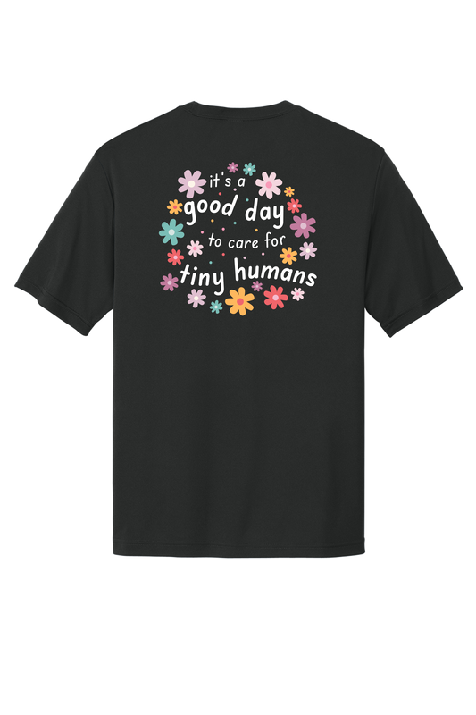 LRH NICU - Tiny Humans Short Sleeve Poly UNISEX image 0