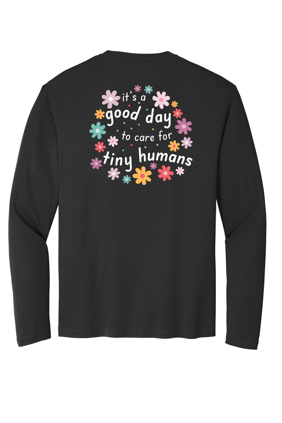 LRH NICU - Tiny Humans Long Sleeve Poly UNISEX image 3