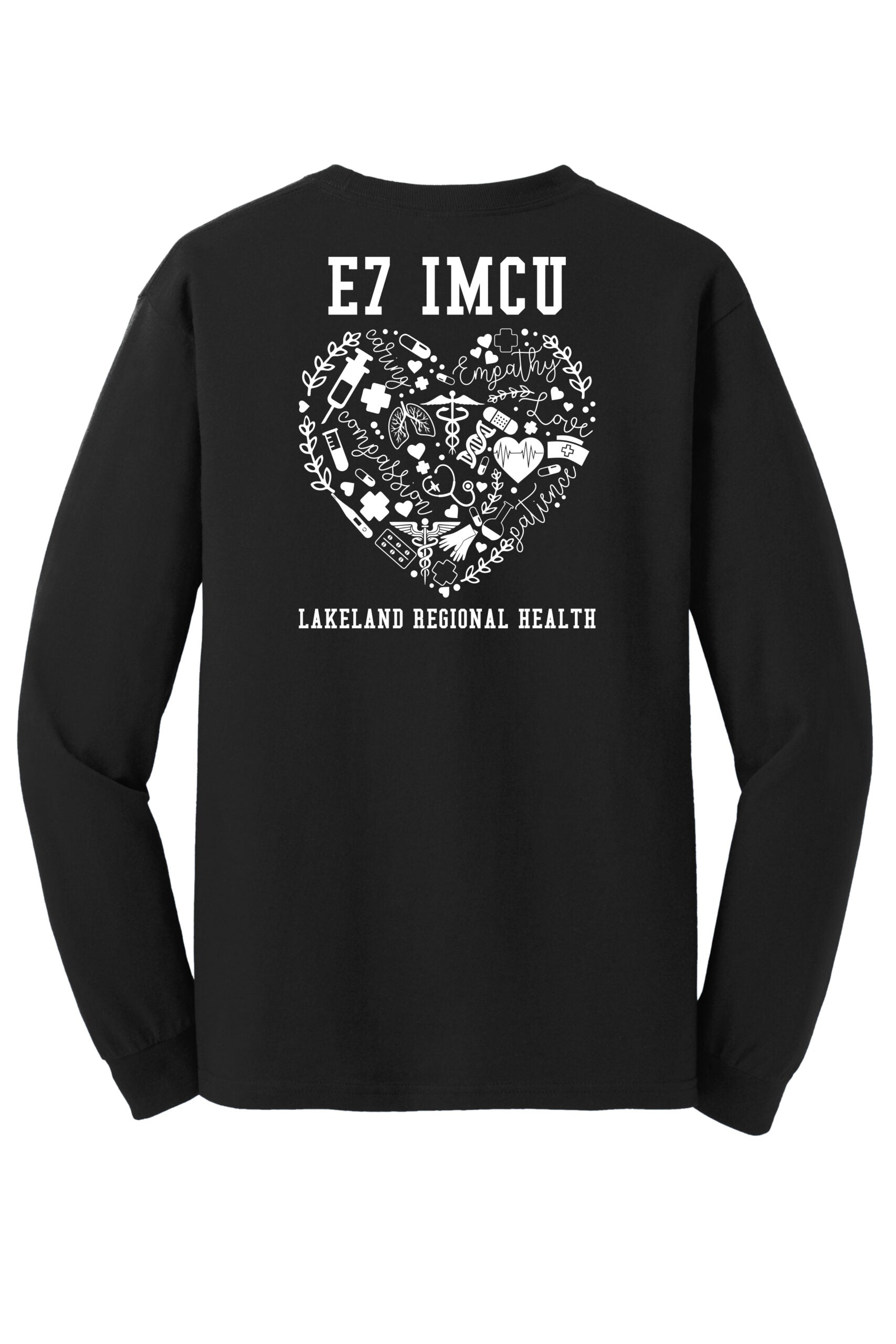 LRH E7 Heart Collage T-Shirt Long Sleeve image 0