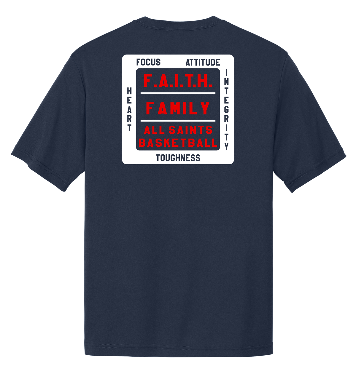 ASA Boys' Basketball T Shirt - YOUTH