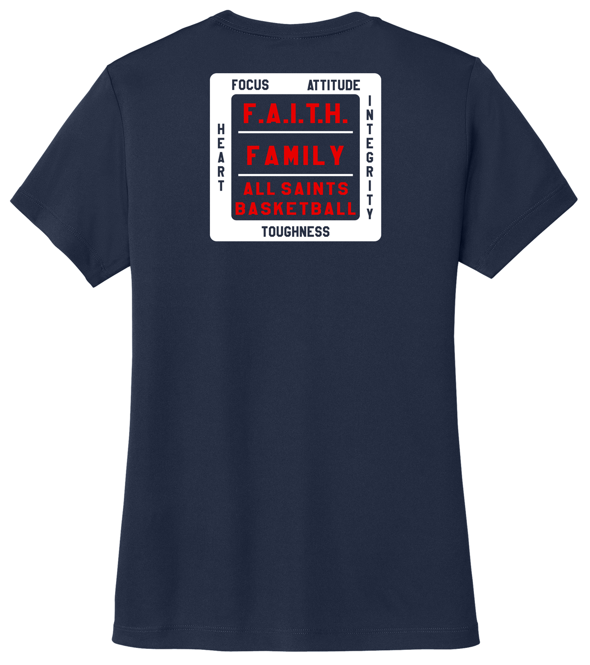 ASA Boys' Basketball T Shirt - WOMENS
