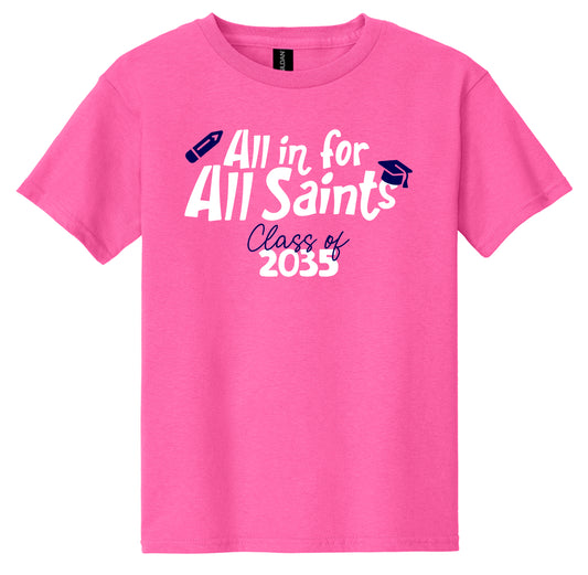 ASA Lower School T-Shirt Class of 2035 (Fourth Grade)
