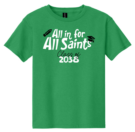 ASA Lower School T-Shirt Class of 2038 (First Grade)