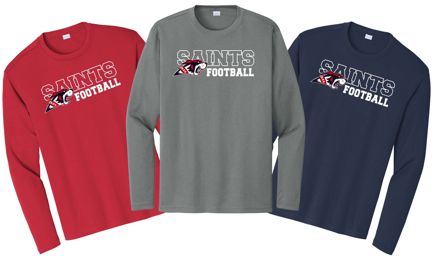 ASA Football Fan T-Shirt Long Sleeve CUSTOMIZED