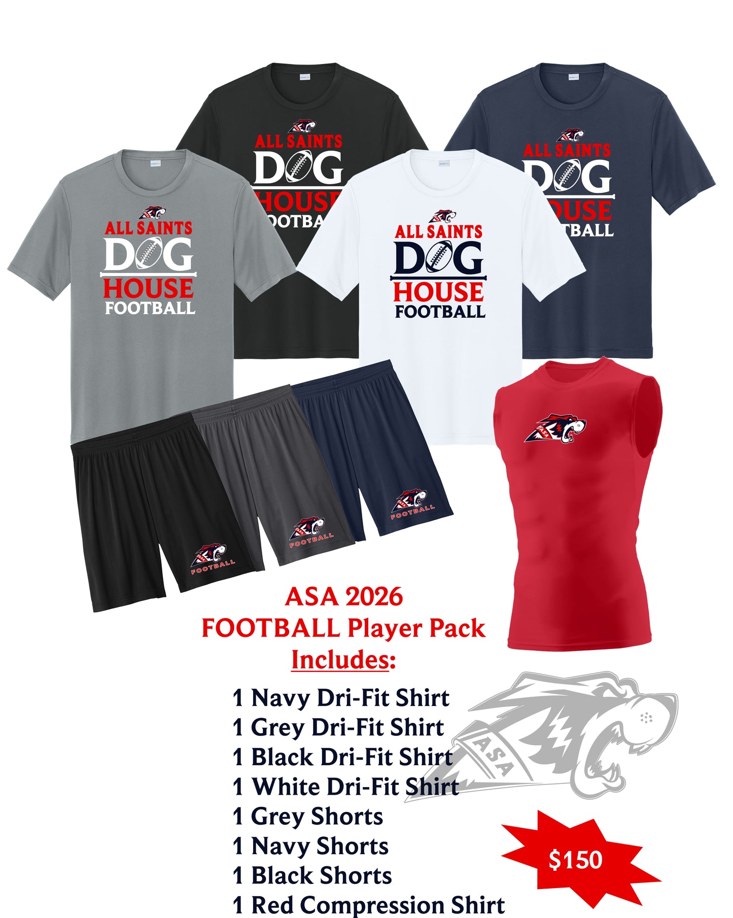 ASA Football Player Pack