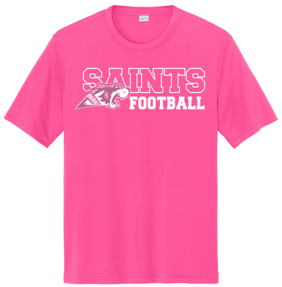 ASA Football October Pink T Shirt