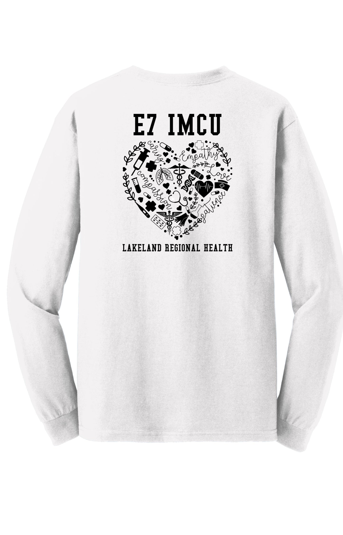 LRH E7 Heart Collage T-Shirt Long Sleeve image 5