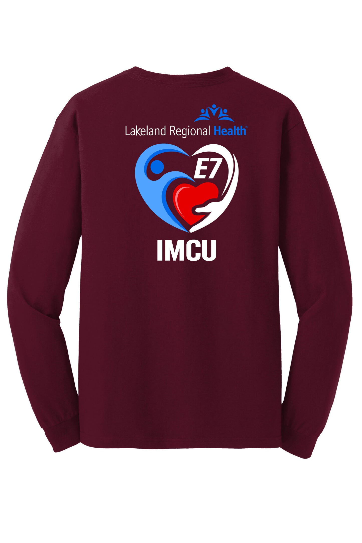 LRH E7 Red White Blue T-Shirt Long Sleeve image 2