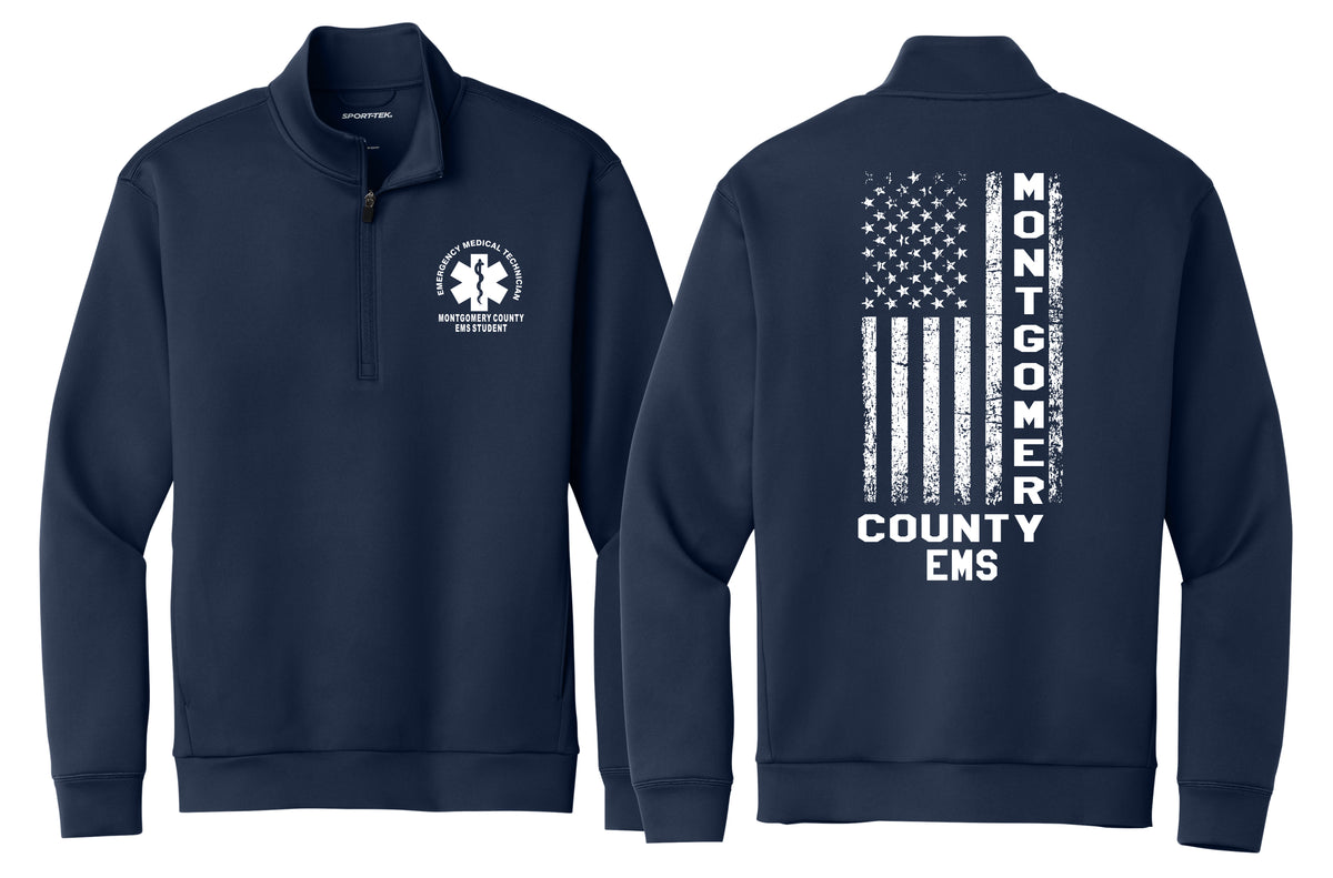 Montgomery County EMS Student 1/4 zip MENS