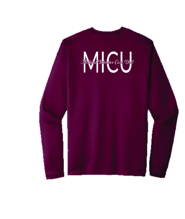 LRH MICU Poly Long Sleeve T Shirt