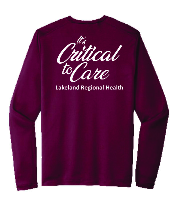 LRH Critical Care Poly Long Sleeve T Shirt - Image 4